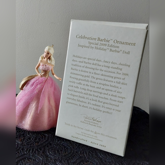 BARBIE KEEPSAKE 2009 SPECIAL EDITION ORNAMENT - Picture 4 of 4